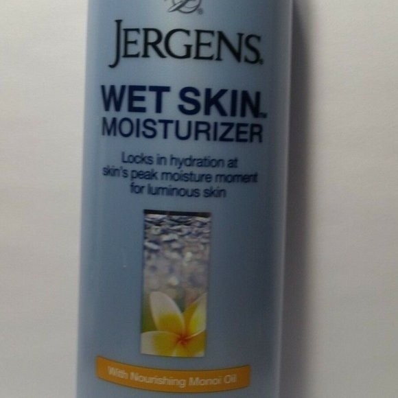 4 Jergens Wet Skin Moisturizer Lotion Monoi Oil - Picture 1 of 13